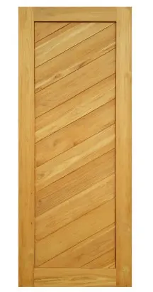 D015 Teak Door, 32 x 800 x 2000